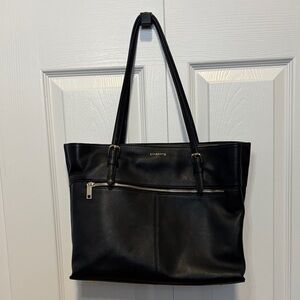 Champs Black Gala / Leather Tote Bag